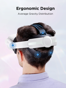 سربند قابل تنظیم برای Oculus Quest 2 (اوکولوس) جوی روم مدل JR-QS1 - Image 5