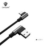 کابل تبدیل USB به تایپ سی LENYES مدل LC911C طول یک متر