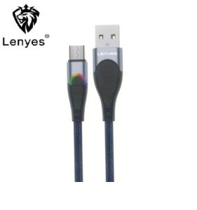 کابل تبدیل USB به تایپ سی LENYES مدل LC941C طول یک متر