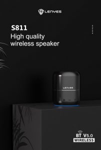 اسپیکر بلوتوث قابل حمل LENYES مدل S811 - Image 2