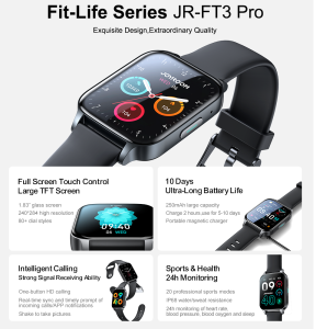 ساعت هوشمند جوی روم مدل JR-FT3 PRO - Image 12