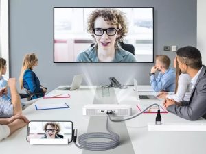 کابل لایتنینگ به HDMI جوی روم مدل کابل SY-35L1 - Image 5