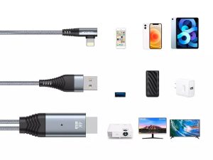 کابل لایتنینگ به HDMI جوی روم مدل کابل SY-35L1 - Image 6