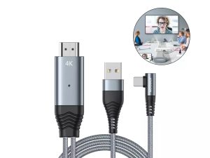 کابل لایتنینگ به HDMI جوی روم مدل کابل SY-35L1 - Image 2