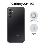 گوشی موبایل سامسونگ مدل Galaxy A34 دو سیم کارت / ظرفیت 128 گیگابایت / رم 8 گیگابایت - Image 8