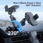 پایه نگهدارنده و شارژر مگنتی گوشی موبایل JOYROOM مدل JR-ZS295 Dashboard - Image 5