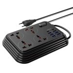 چند راهی برق و شارژر 17 وات موکسوم مدل MX-ST07