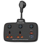 چند راهی برق و شارژر موکسوم مدل MX-ST10