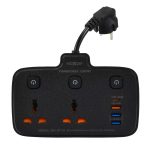 چند راهی برق و شارژر موکسوم مدل MX-ST10 - Image 2