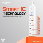 چند راهی برق و شارژر موکسوم مدل MX-ST16 با طول دو و سه متر - Image 11