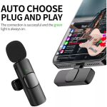 میکروفن یقه ای بی سیم Type-C مدل K9 (2 عددی) - Image 5