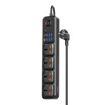 چند راهی برق و شارژر موکسوم مدل MX-ST16 با طول دو و سه متر