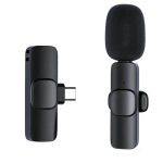 میکروفن یقه ای بی سیم Type-C مدل K9 (2 عددی)