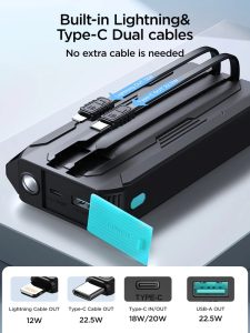 شارژر همراه جوی روم مدل JR-L017 ظرفیت 10000 میلی آمپر ساعت - Image 3