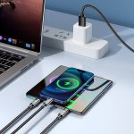 کابل تبدیل USB به microUSB، لایتنینگ و  USB-C جوی روم مدل S-1T3015A5 - Image 7