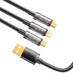 کابل تبدیل USB به microUSB، لایتنینگ و  USB-C جوی روم مدل S-1T3015A5 - Image 5