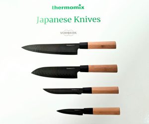 ست چاقوی آشپزخانه 4 پارچه ژاپنی مدل Thermomix Knife