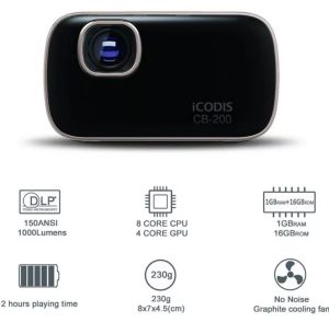 ویدئو پروژکتور iCODIS مدل CB-200 - Image 7
