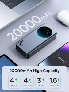 پاوربانک Joyroom با توان 65 وات مدل JR-PBF04 ظرفیت 20000 میلی آمپر ساعت - Image 5