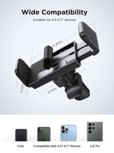 پایه نگهدارنده (هولدر خودرو) گوشی جوی روم مدل JR-ZS377 مناسب دریچه هوا - Image 5