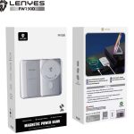 پاوربانک وایرلس 10000 مگ سیف LENYESمدل PW130D دارای استند - Image 2