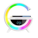اسپیکر و چراغ شب خواب RGB و ساعت دیجتال و شارژر وایرلس موبایل BT-3401 - Image 2