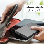 کیبورد تاشو سه تایی با پد لمسی و بلوتوثی JEQANG مدل JB-830 - Image 6