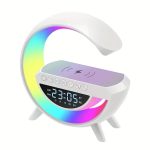 اسپیکر و چراغ شب خواب RGB و ساعت دیجتال و شارژر وایرلس موبایل BT-3401