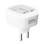 مبدل تبدیل برق و‌ محافظ تایمردار جهانی 2500 وات MOXOM مدل MX-HC188