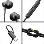 هندزفری تایپ سی و سیمی جوی روم مدل JR-EC07 - Image 9