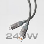 کابل 4in1 شارژ سریع و انتقال داده USB-A -Type-C به Type-C–Lightning لنییس مدل LC543 - Image 3