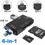 OTG و کارت خوان 6 در 1 مدل ATUD®-05 - Image 2