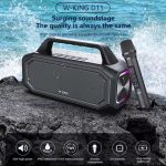 اسپیکر بلوتوثی قابل حمل W-king مدل D11 - Image 5