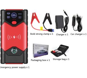 پاوربانک و کمپرسور باد و جامپ استارتر 16000 میلی آمپر Car Jump Starter S700 - Image 3