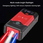 پاوربانک و کمپرسور باد و جامپ استارتر 16000 میلی آمپر Car Jump Starter S700 - Image 5