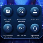 کنسول بازی دستی قابل حمل مدل R36MAX با حافظه 64GB - Image 12