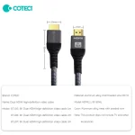 کابل انتقال تصویر دو سر HDMI کوتتسی مدل 87106 طول 2 متر - Image 4