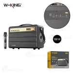 اسپیکر بلوتوثی بی‌سیم 100 وات W-KING مدل K6S - Image 6